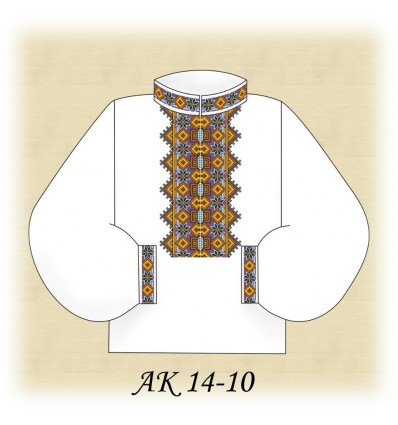 Заготовка мужской рубашки АК 14-10