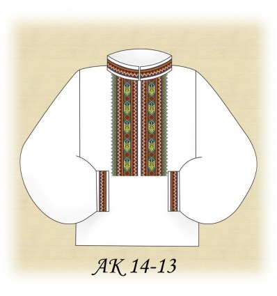 Заготовка мужской рубашки АК 14-13