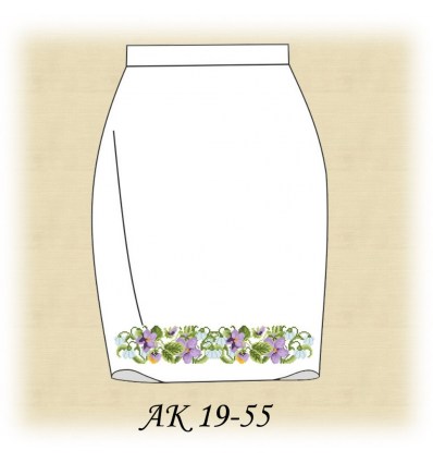 Заготовка юбки АК19-54