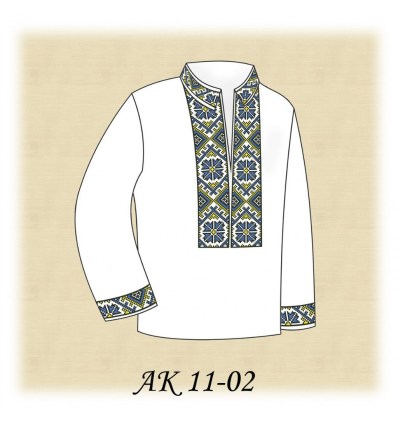 Заготовка дитячої сорочки (домоткане) АК 11-02