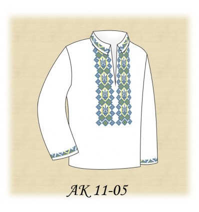 Заготовка дитячої сорочки (домотканое) АК 11-05