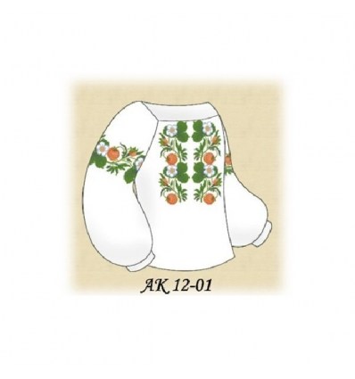 Заготовка детской блузки (домотканое) АК 12-01