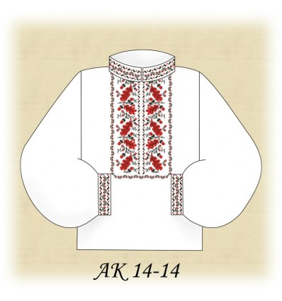 Заготовка мужской рубашки (домотканое) АК 14-14