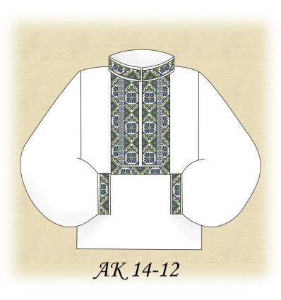 Заготовка мужской рубашки (домотканое)АК 14-12