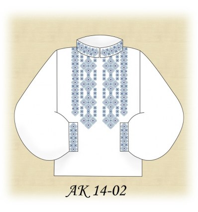 Заготовка мужской рубашки (домотканое) АК 14-02