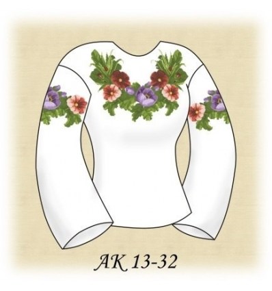 Заготовка блузки (домоткане) АК 13-32
