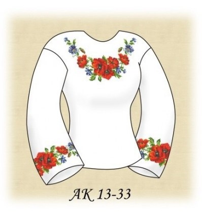 Заготовка блузки (домотканое) АК 13-33