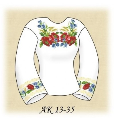 Заготовка блузки (домоткане) АК 13-35