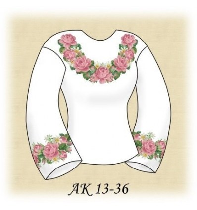 Заготовка блузки (домоткане) АК 13-36