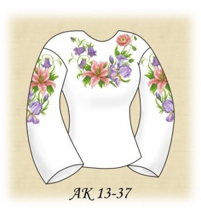 Заготовка блузки (домоткане) АК 13-37