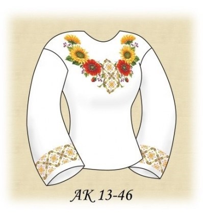 Заготовка блузки (домоткане) АК 13-46
