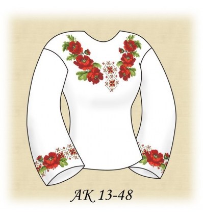 Заготовка блузки (домоткане) АК 13-48