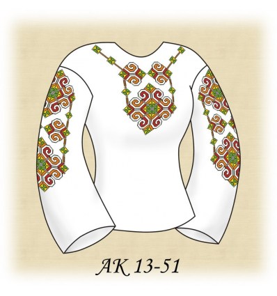 Заготовка блузки (домотканое) АК 13-51