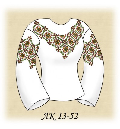 Заготовка блузки (домотканое) АК 13-52