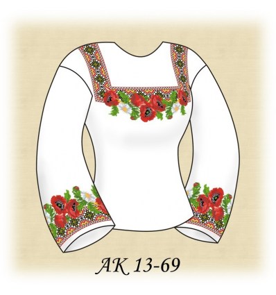 Заготовка блузки (домоткане) АК 13-69
