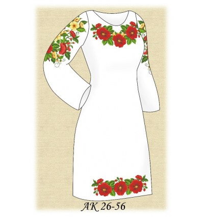 Заготовка платья (домотканое) АК 26-56