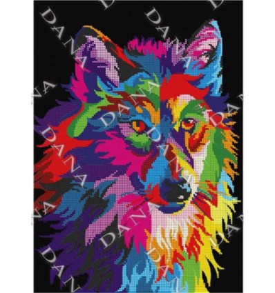 Радужная волк DANA-3440